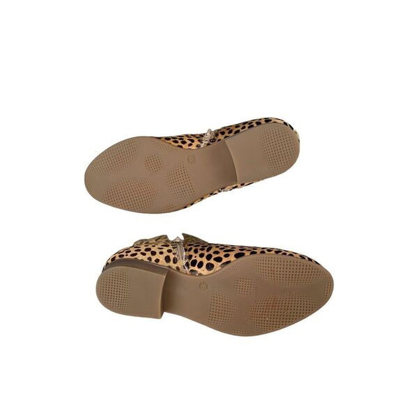 Women's Eric Michael, Lynx Ankle Boot Size 36 EU 6 US Leopard Boots - Picture 2 of 7